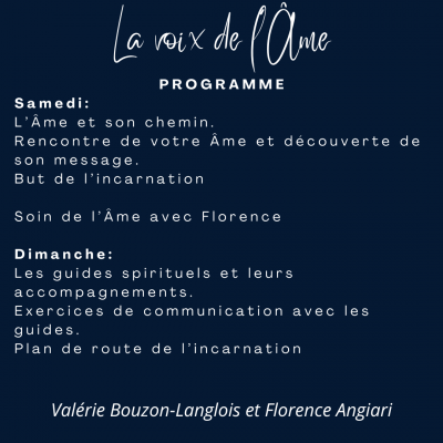 Programme janvier
